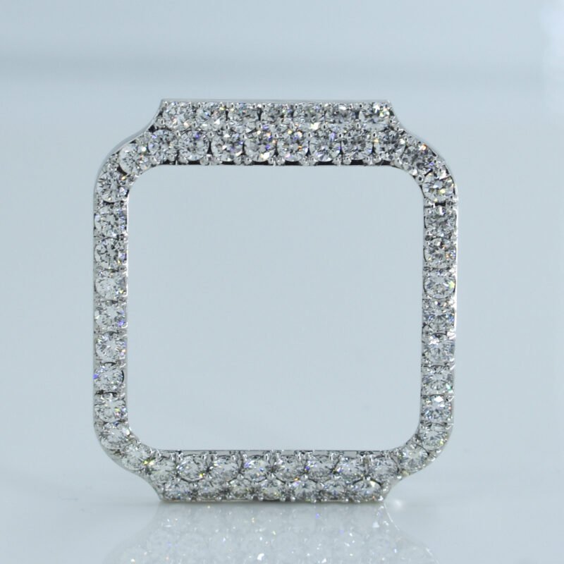 Cartier Santos Model Diamond Bezel